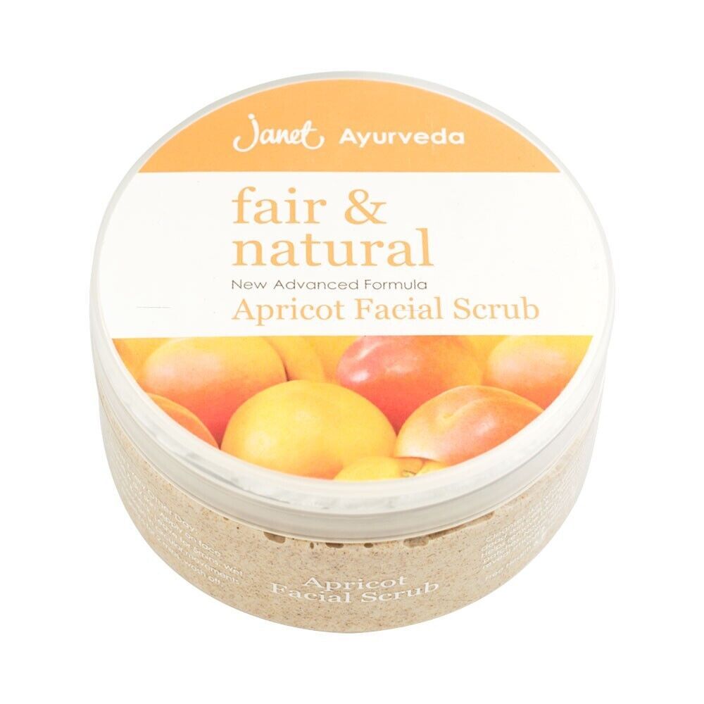 JANET REAL APRICOT 225ML (FACIAL SCRUB)