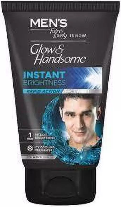 GLOW & HANDSOME  INSTANT BRIGHTNESS 50G (FACE WASH)