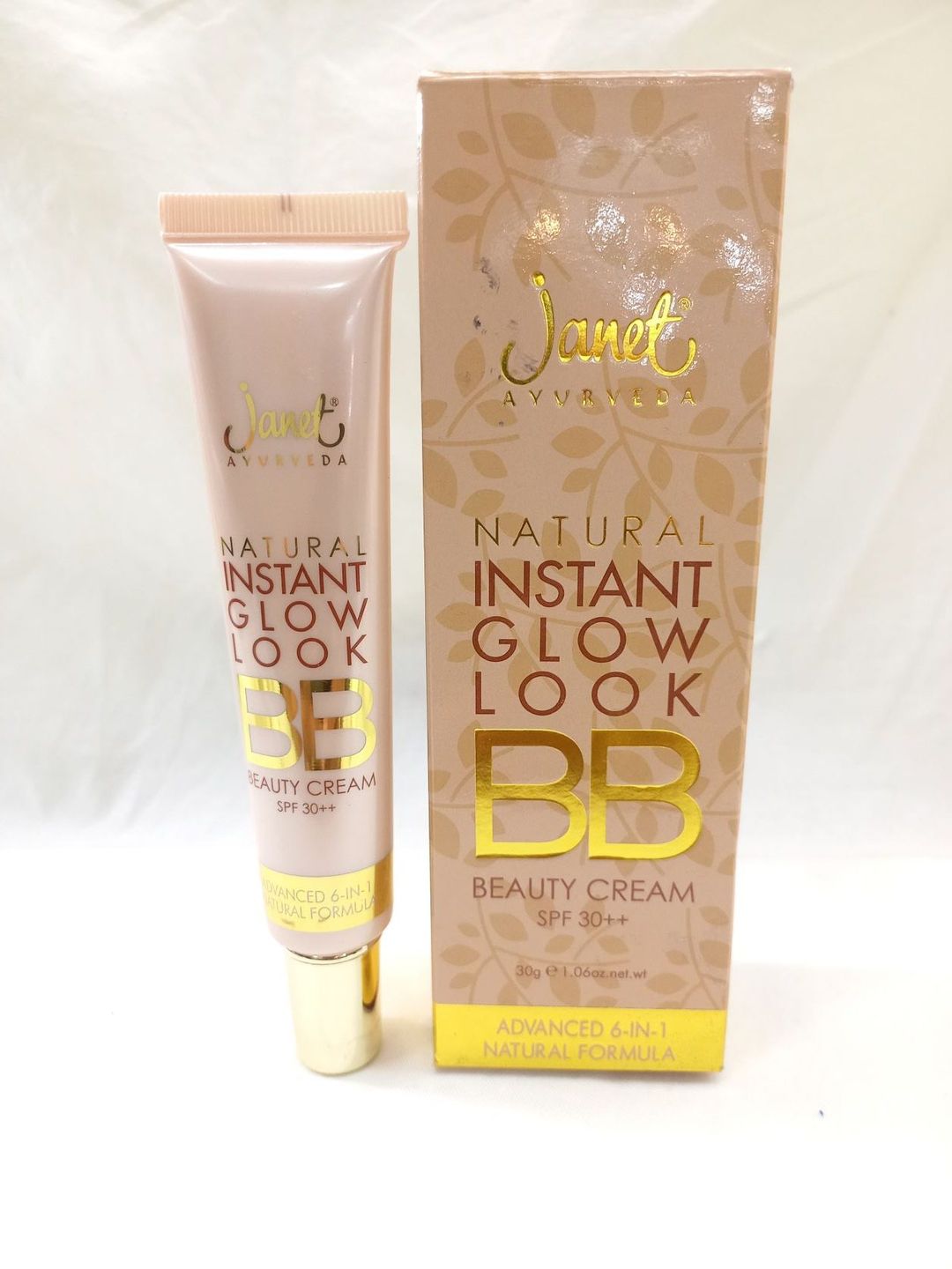 JANET BB INSTANT NATURAL GLOW 30G (SPF 30++ BEAUTY CREAM)