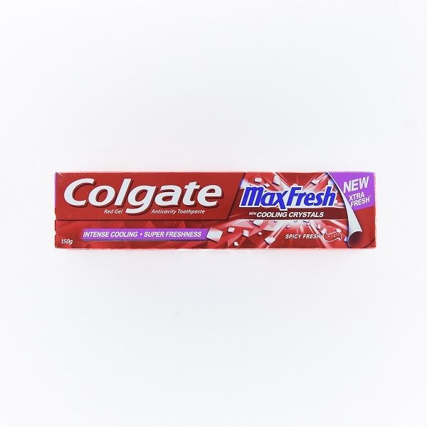 COLGATE MAXFRESH RED SPICY FRESH 150G (ANTICAVITY GEL TOOTHPASTE)