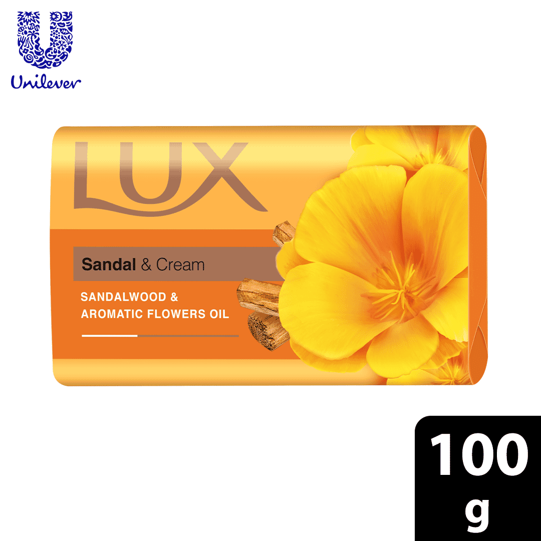 LUX SANDAL & CREAM SOAP 100g (BATHING BAR)