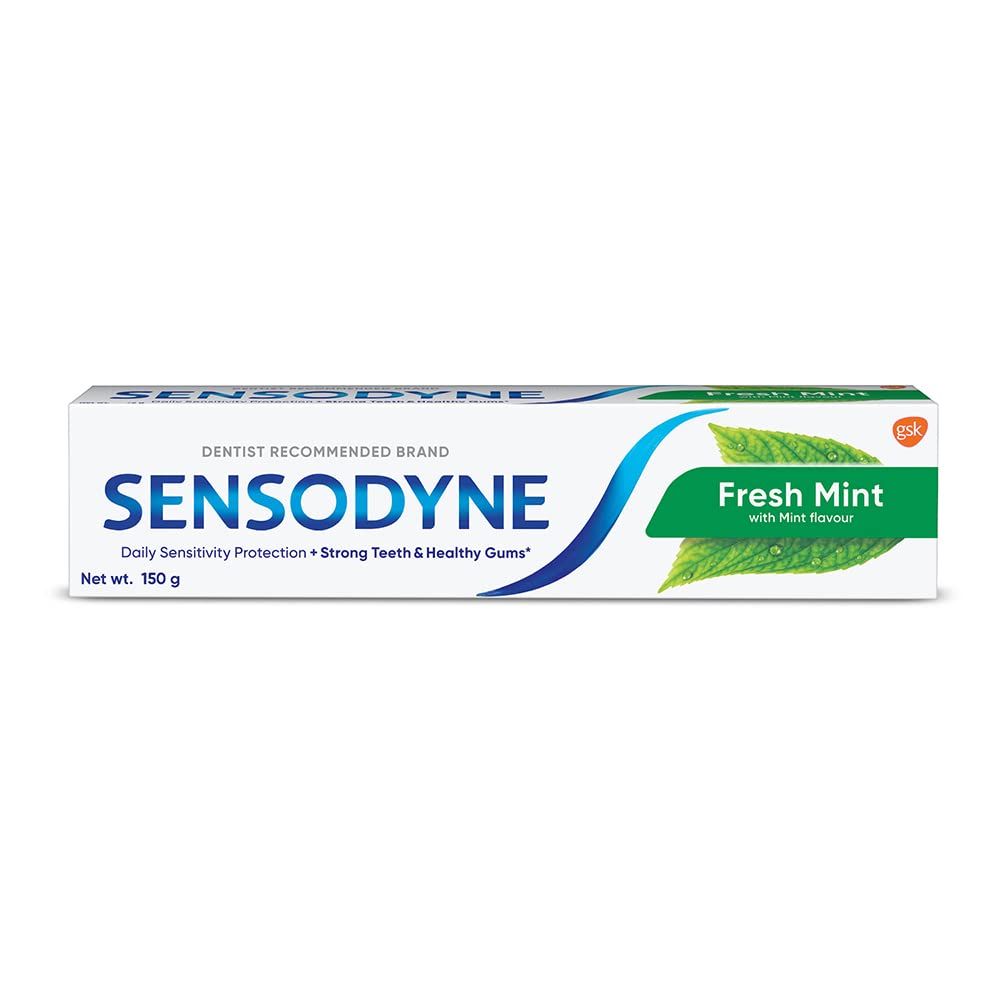 GSK SENSODYNE FRESH MINT 150G (FLOURIDATED TOOTHPASTE)