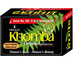 KHOMBA ORIGINAL HERBALL CARE 70G*4 (BATHING BAR)