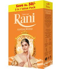 RANI SANDALWOOD SOAP 70G*5 (BATHING BAR)