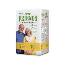 EASY FRIENDS ADULT DIAPERS (S)