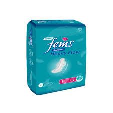 FEMS SUPERIOR HEAVY FLOW 16 (WINGED SANITERY NAPKINS)