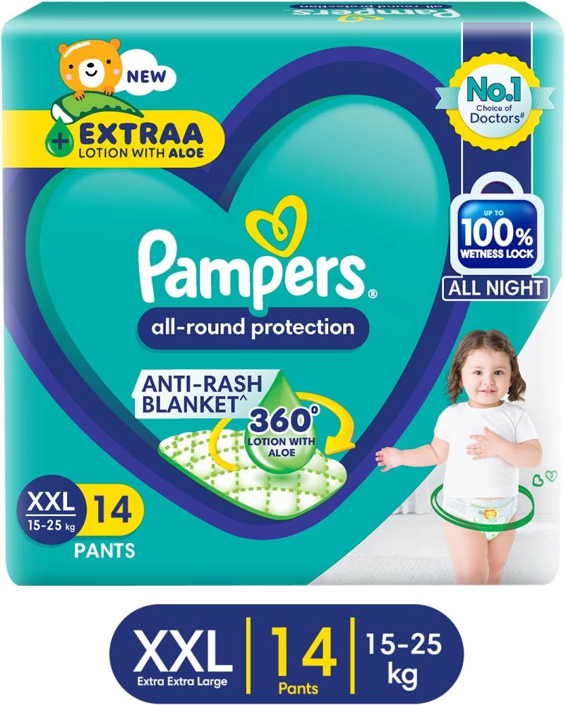 PAMPERS XXL (14 PANTS)