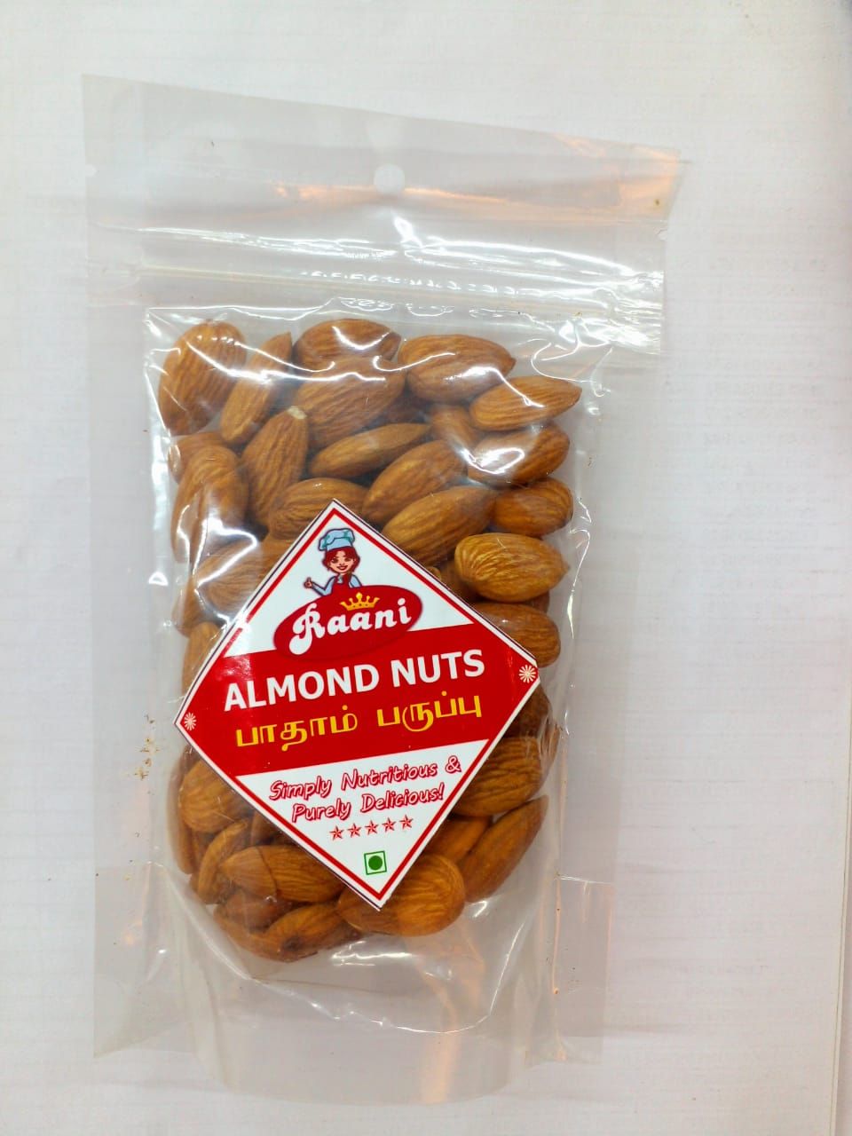 RAANI ALMOND NUTS 100G