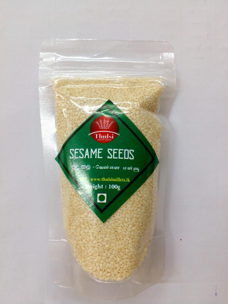 THULSI WHITE SESAME SEEDS 100G