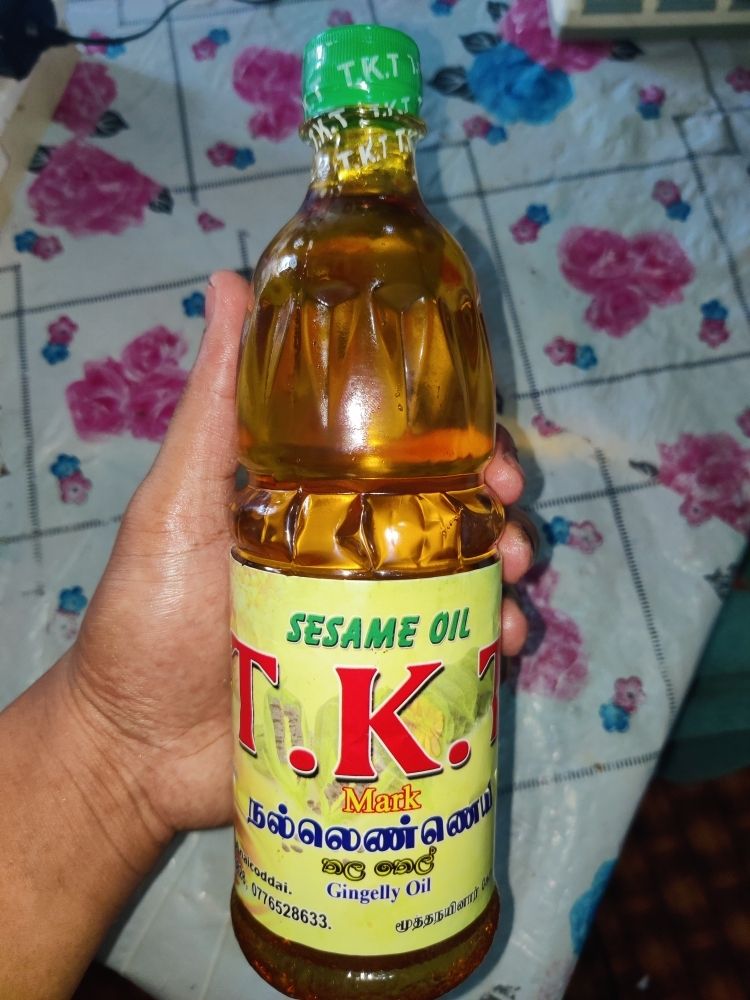 TKT GINGELLY OIL 750ML (SESAME OIL)