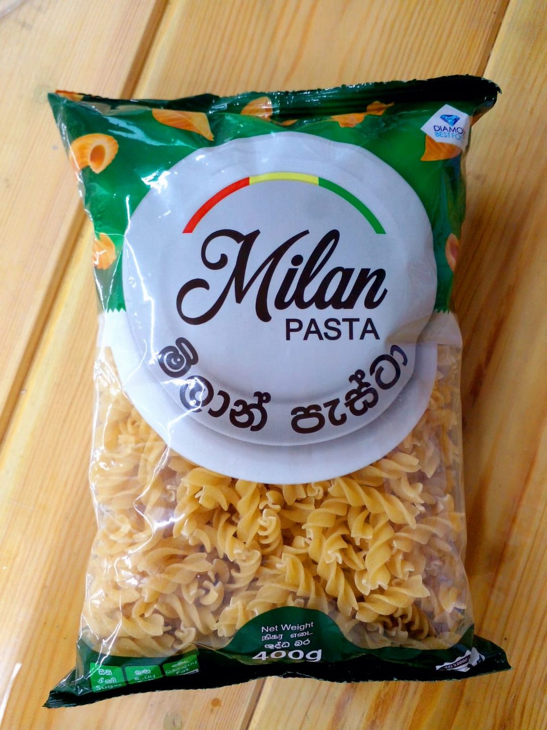 DIAMOND MILAN FUSILLI 400G (PASTA)