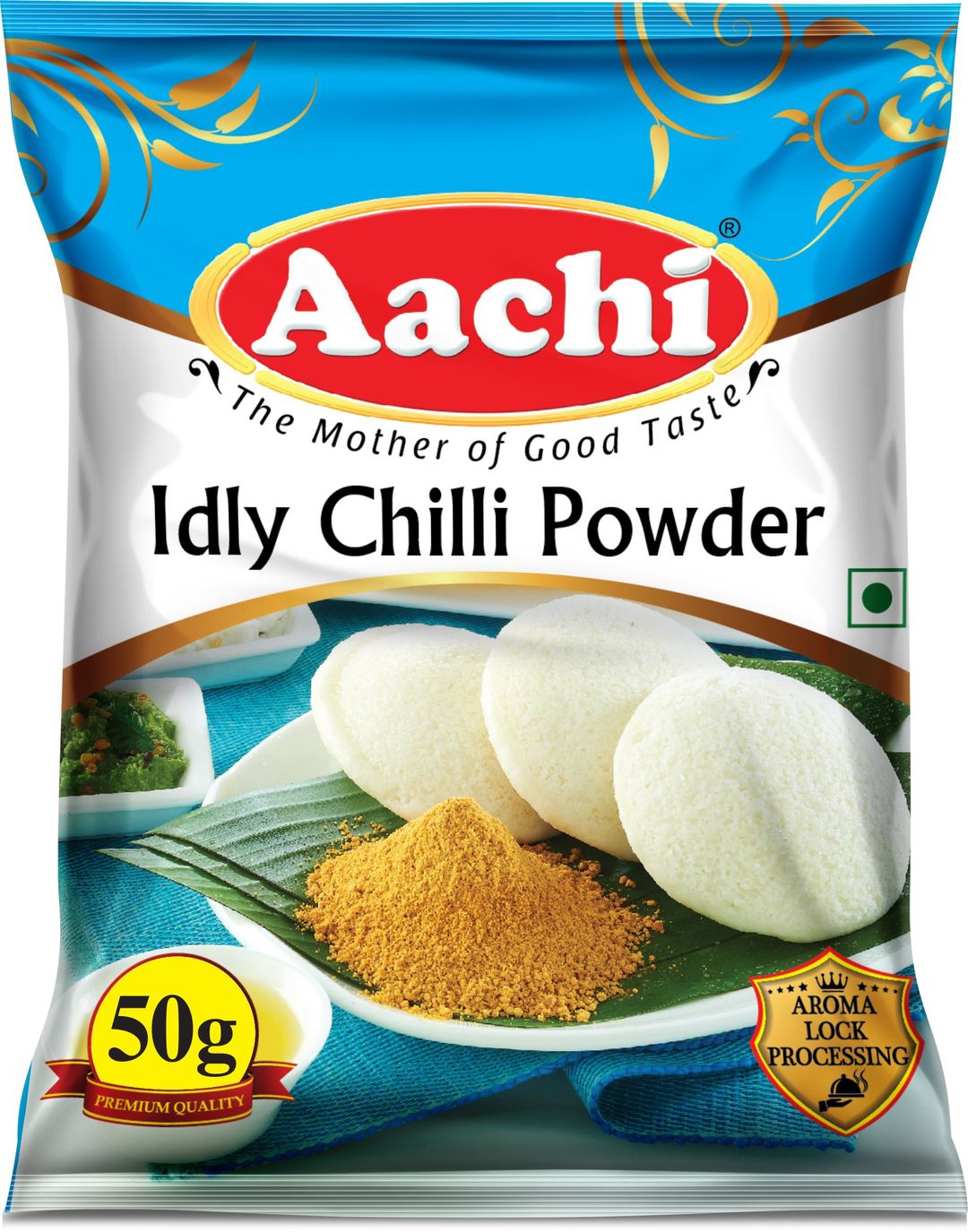 AACHI IDLY CHILLI POWDER 50G (PAC)