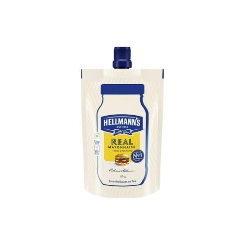 Hellmanns Real Mayonnaise 85G Pouch