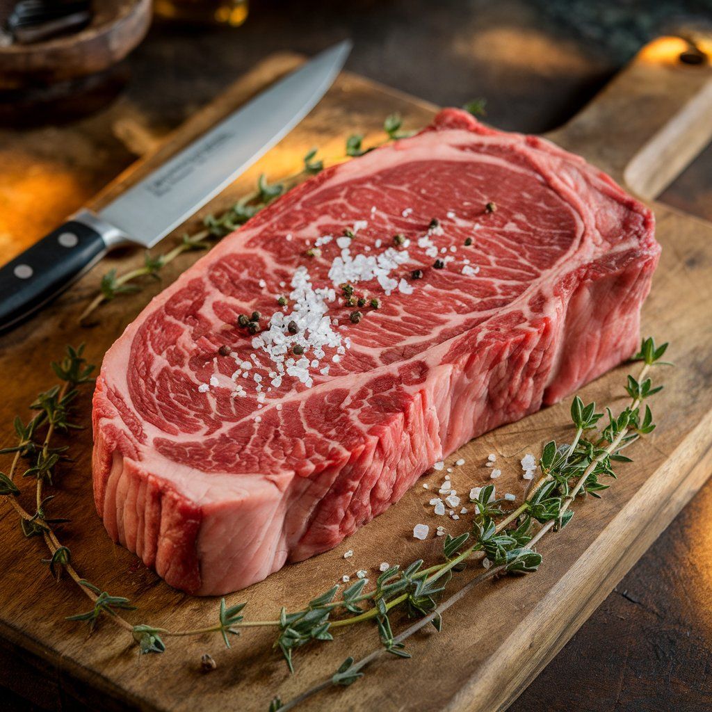 Silverfern NZ Angus Beef Striploin, 1kg ($4.80 per 100g) 