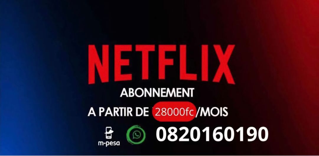 Abonnement Netflix un mois