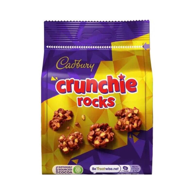 Cadbury Crunchie Rocks Chocolate Bag
