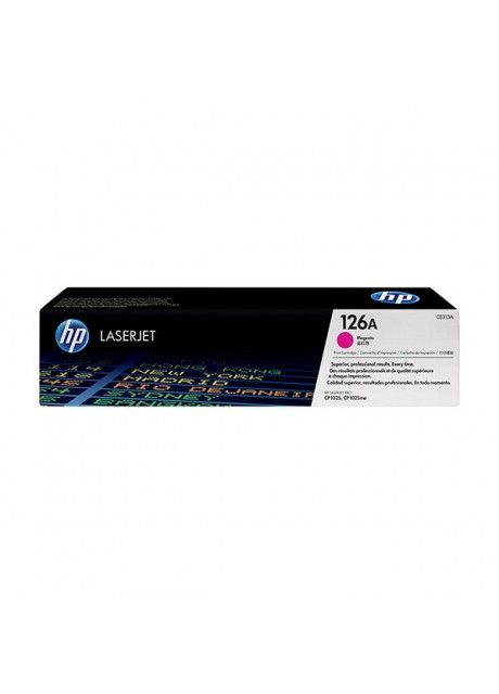 HP 126A Magenta Original LaserJet Toner Cartridge (CE313A)