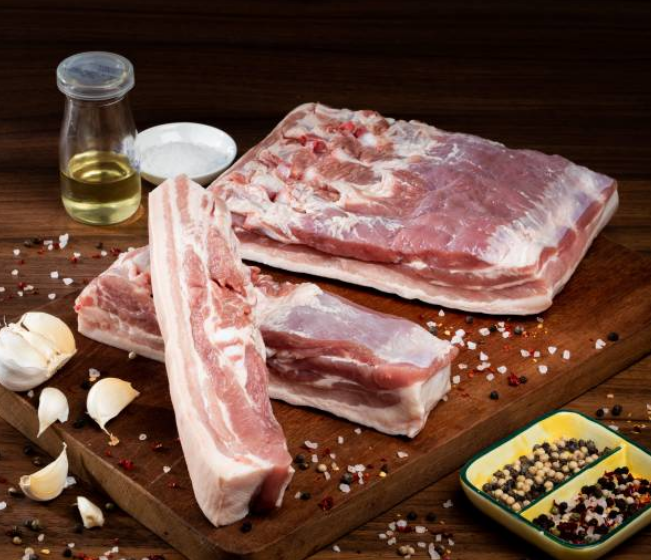 Australian Fresh Pork -Meat Affair Australia Fresh Pork Belly (500G)