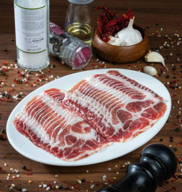 Iberico Pork Spanish Iberico Pork Collar Shabu Shabu (250G)