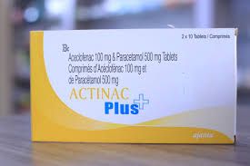 Actinac Plus 2x10 Tab