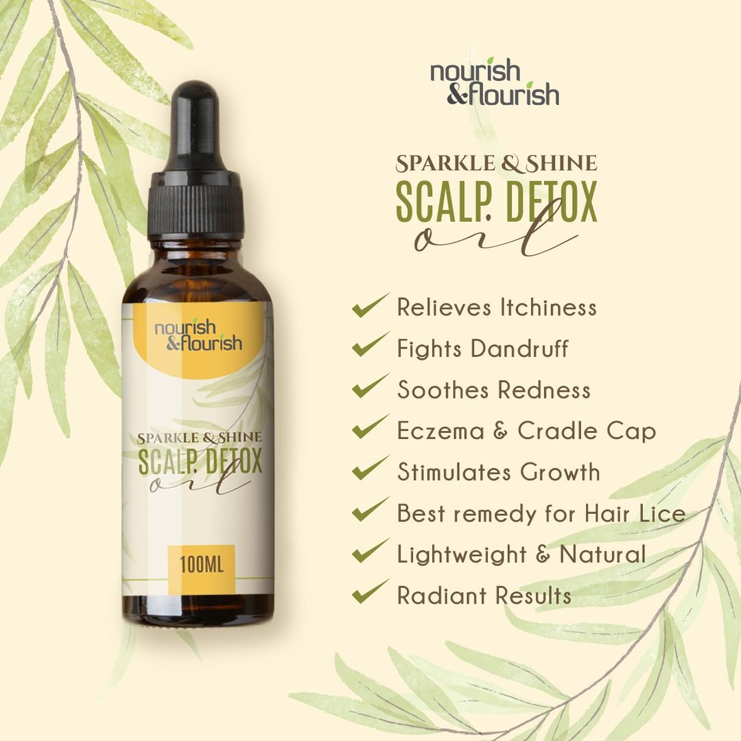 Scalp detox hair oil 