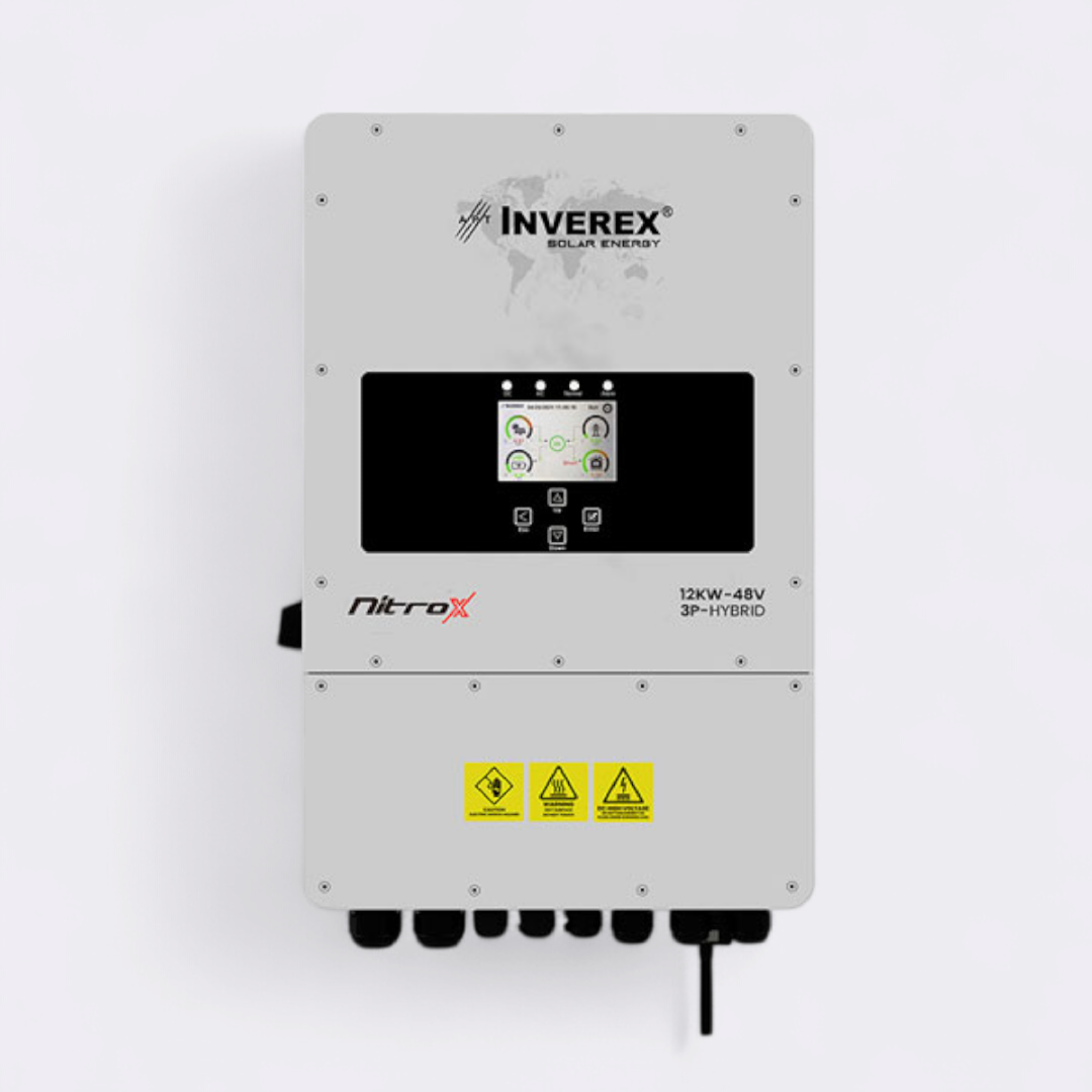 Inverex Nitrox 12KW 48V 3 Phase, Dual Output, IP 65, Hybrid Inverter