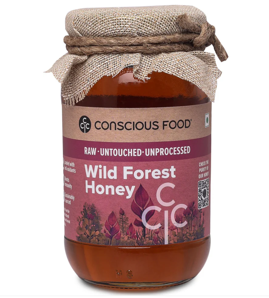 Conscious Food Wild Forest Honey 500g