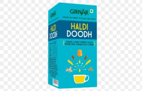 Girnar Instant Premix Haldi Doodh 5 Sachets Box