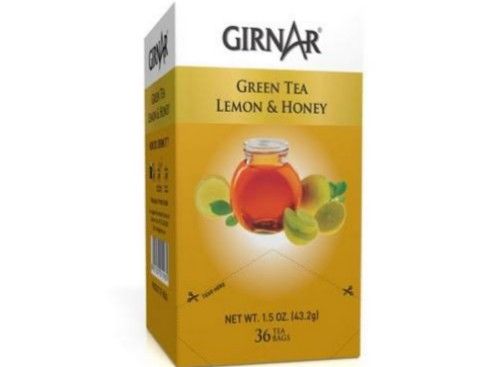 Girnar Green Tea Lemon & Honey 36Tea Bags 43.2g Box