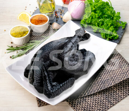 Fresh Black Chicken – 400g [Non-Halal]