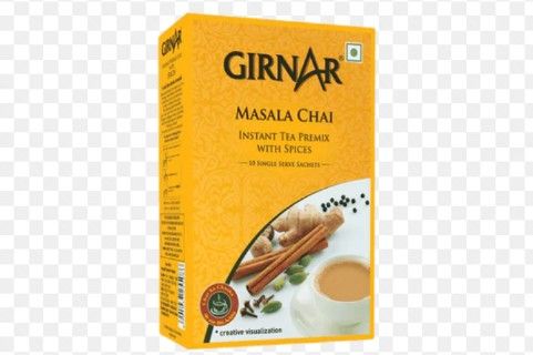 Girnar Instant Tea Premix Masala Chai 10 Sachets Box