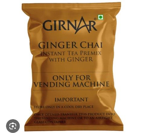 Girnar Instant Tea Premix Ginger Chai 1 Kg Vending Machine Pouch