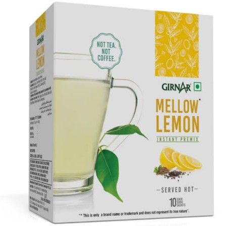 Girnar Instant Premix Mellow Lemon 10 Sachets Box