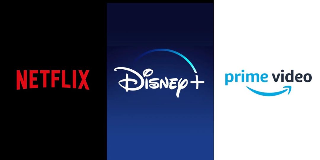 Netflix+prime video+Disney plus 