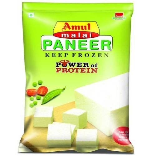 Amul Malai Paneer Cubes - Frozen 200g