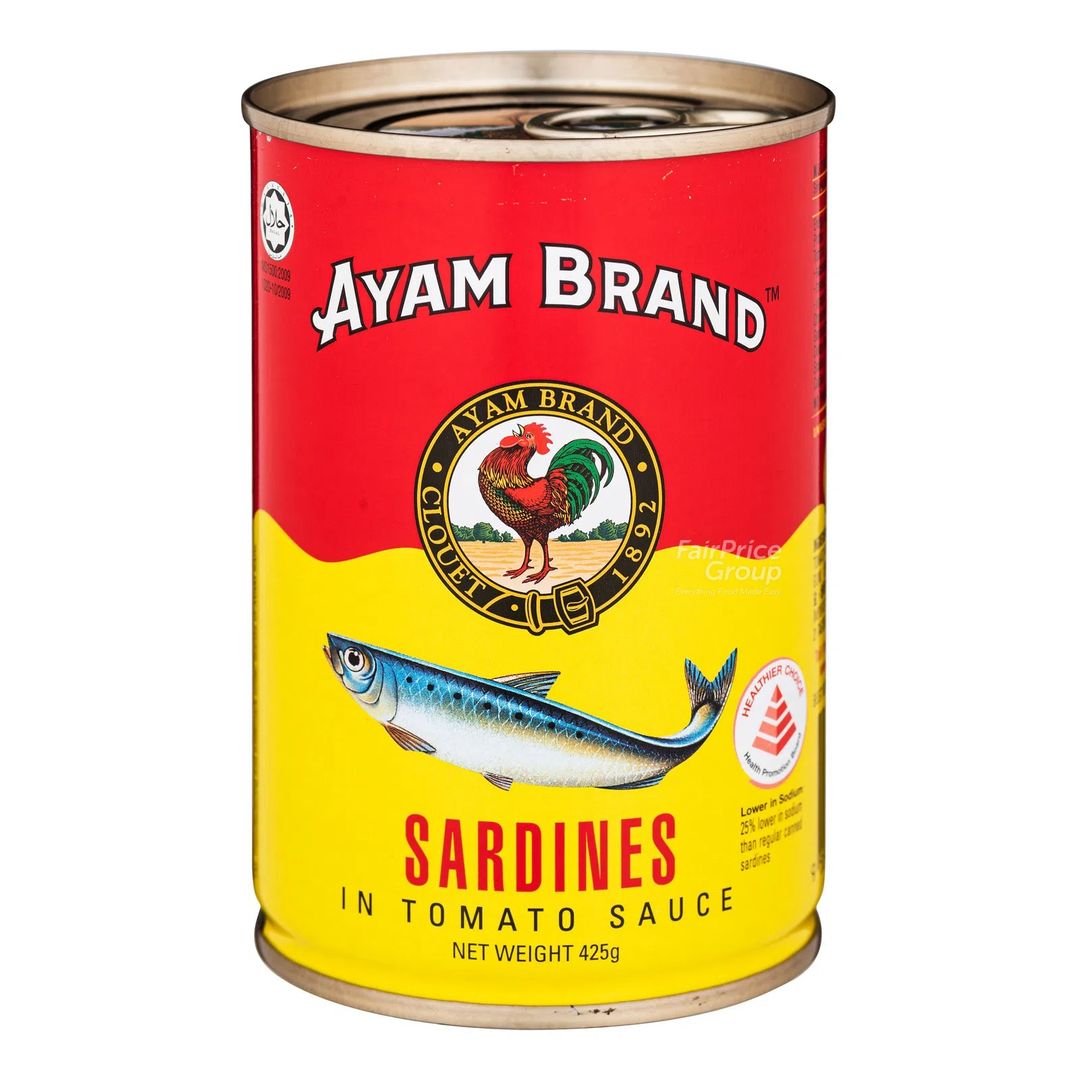 Ayam Brand Sardines in Tomato Sauce 425g