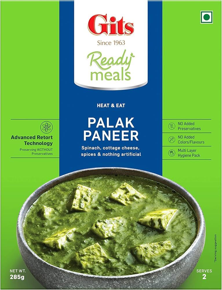 GITS Palak Paneer 285g