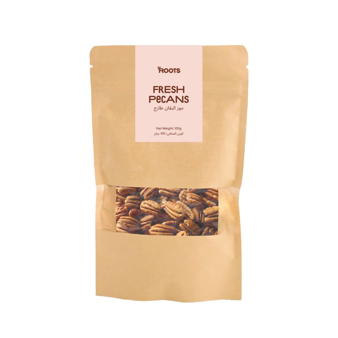 Roots Fresh Pecans 100g