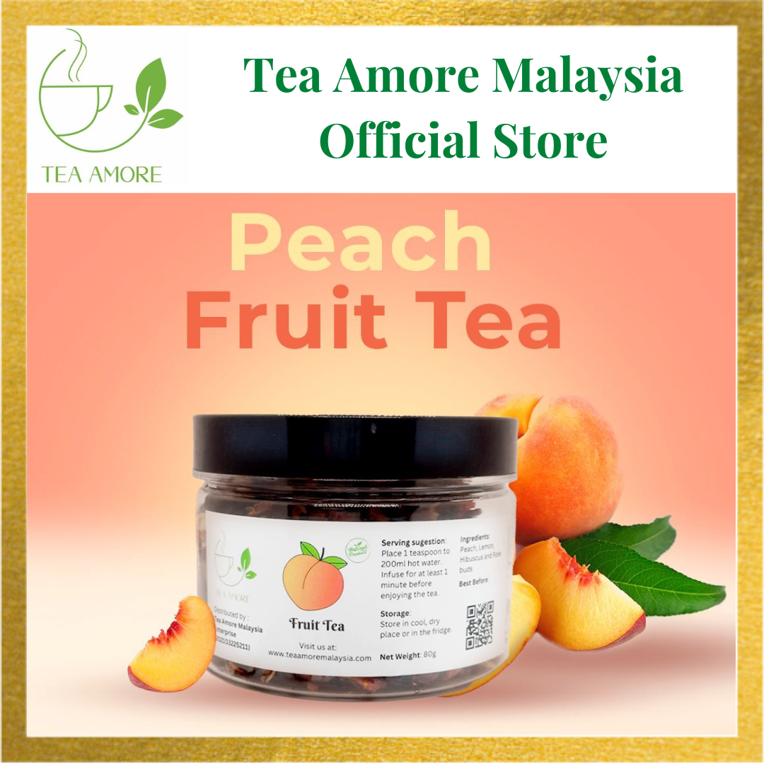 Tea Amore Peach Fruit Tea 80g / 桃茶 80g