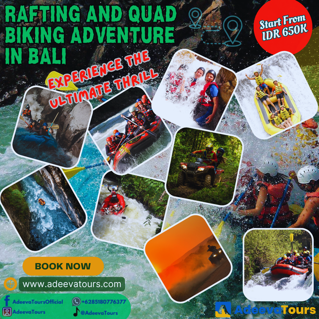 Rafting and Quad Biking Adventure in Bali