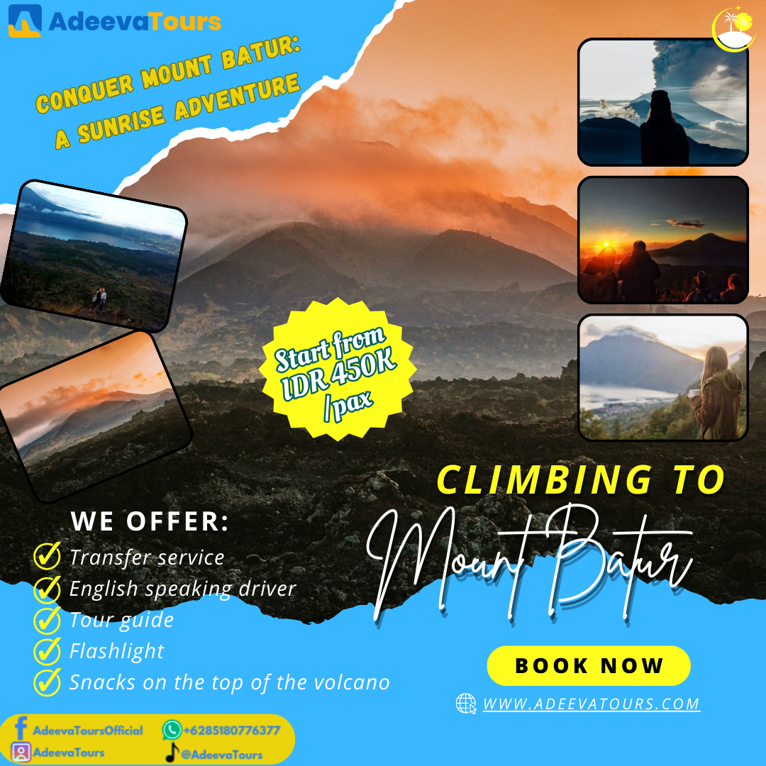 Conquer Mount Batur: A Sunrise Adventure