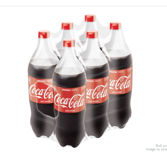 Coca Cola Soft Drink 6x2L 