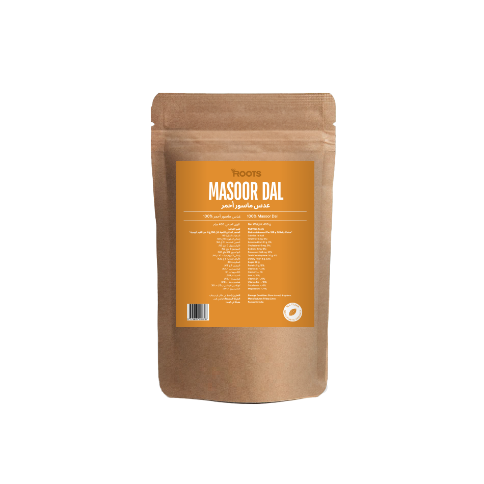 Roots Masoor Dal 400g