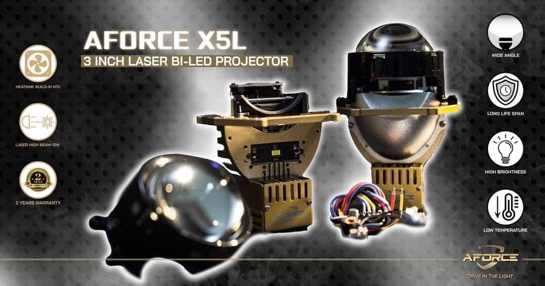 AFORCE BI-LED LASER PROJECTOR X5L