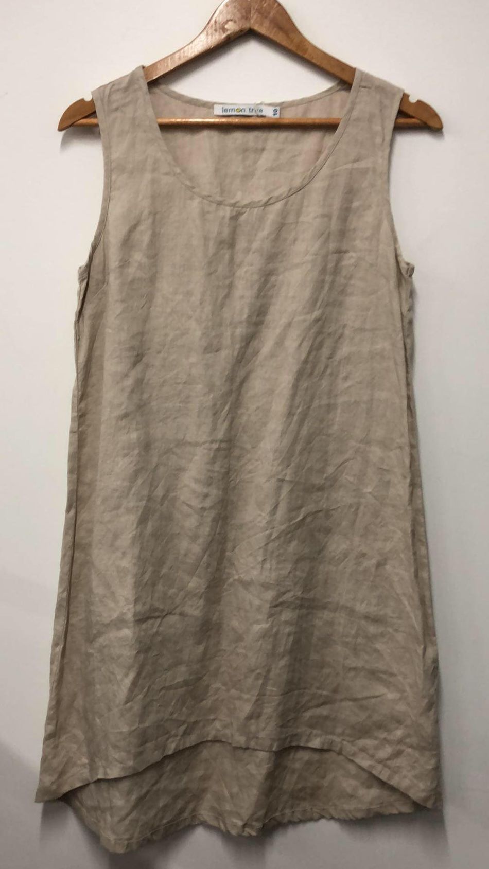 Lemon Tree Linen Dress