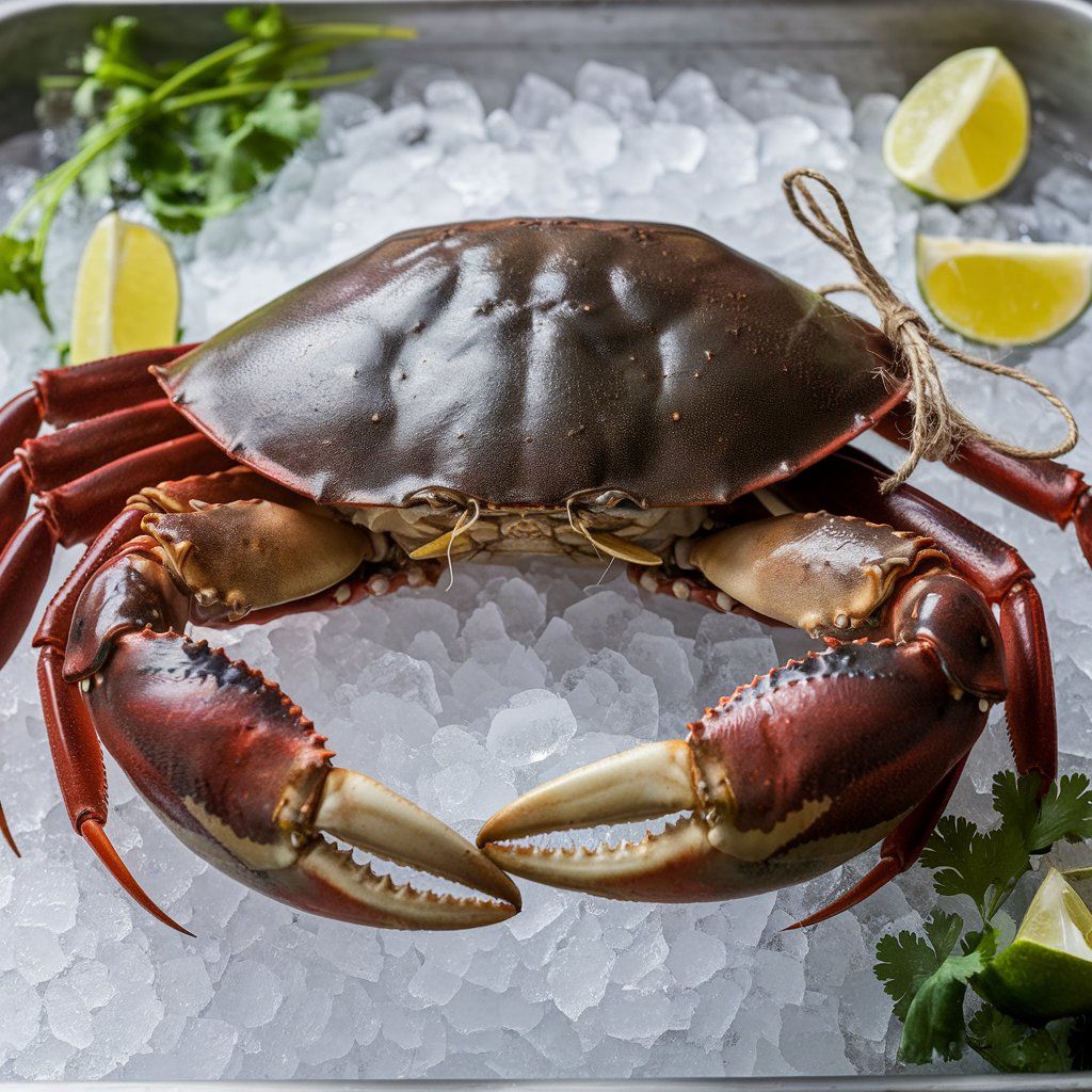 'Live' Sri Lanka Mud Crab (1kg and Up) (S$6.80 per 100g) 