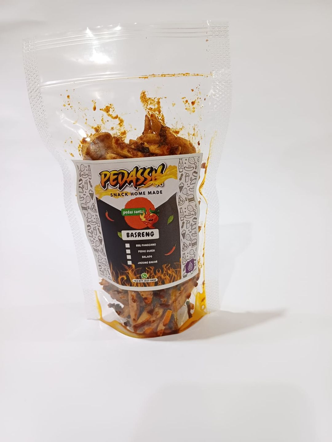 Basreng Stik Pedas Gurih Spesial 100gr