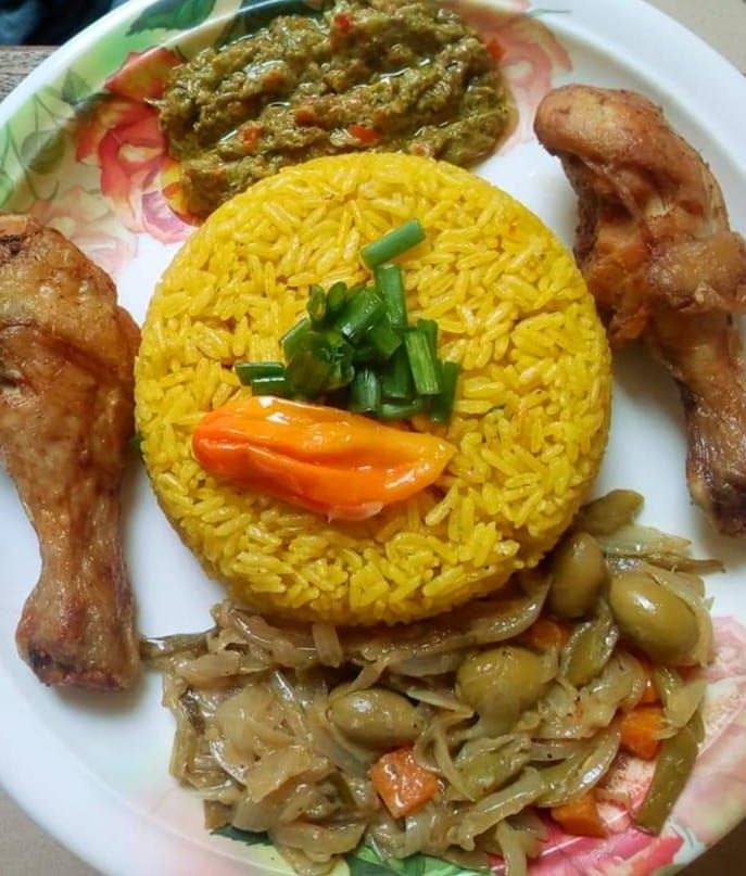 Riz Curry Yassa Poulet