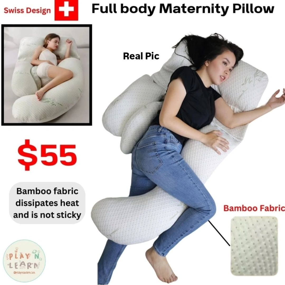 FULL BODY PREGNANCY MATERNITY PILLOW (INSTOCK)