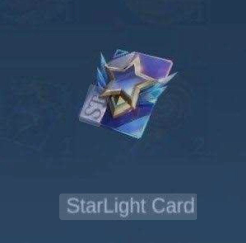 Normal starlight card